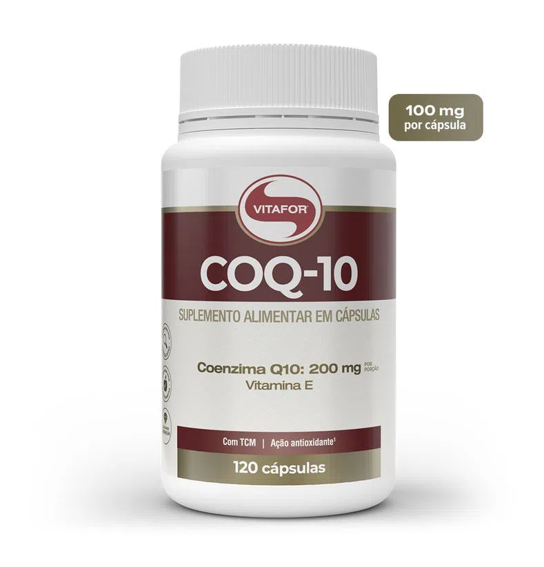VITAFOR | Coenzima Q10 - 200 mg (120 cápsulas)
