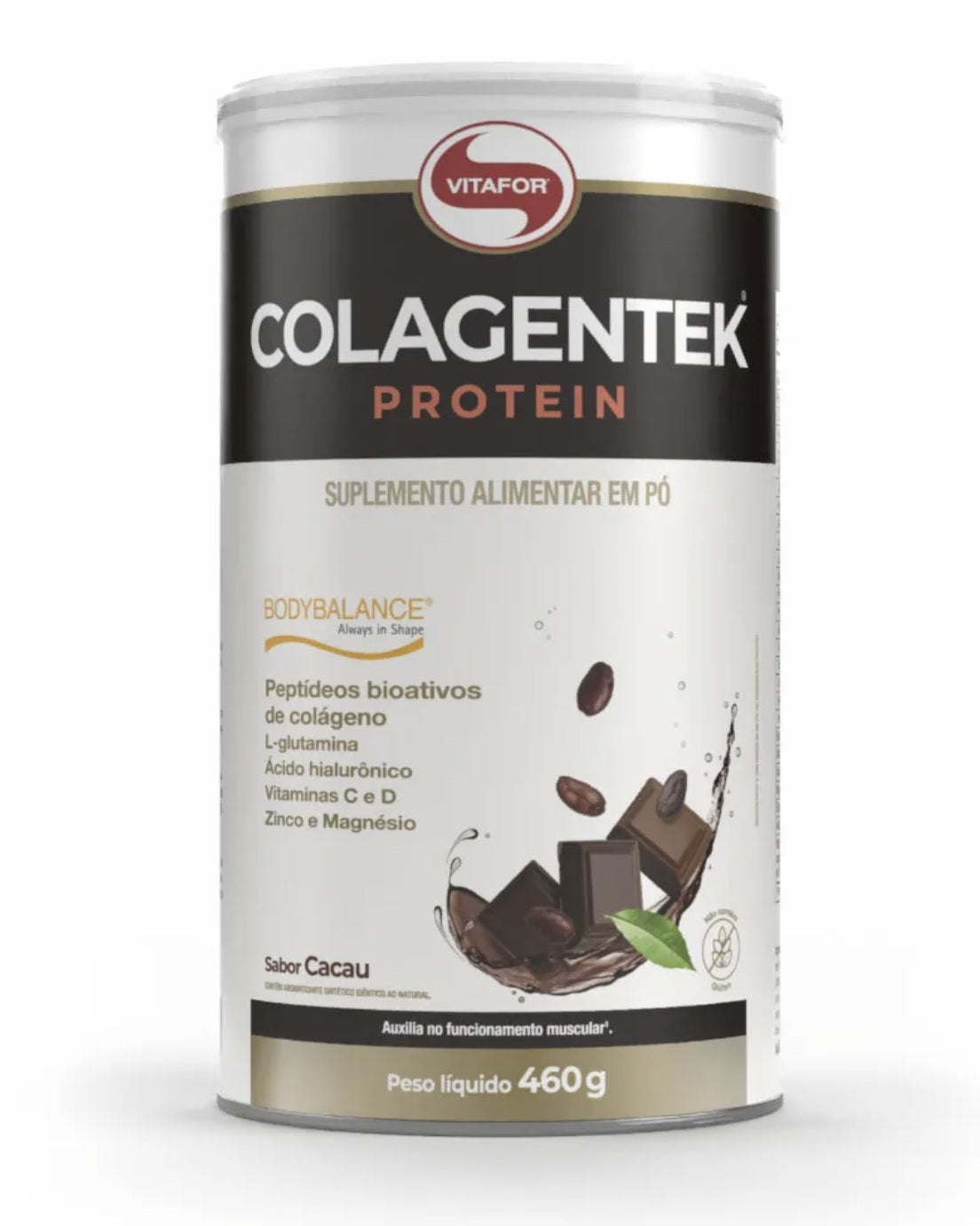 VITAFOR | Colagentek Protein Sabor Chocolate (460 gramas)