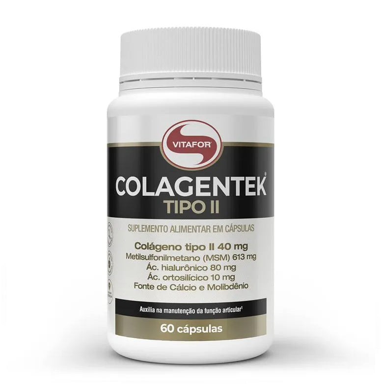 VITAFOR | Colagentek Tipo 2 (60 Cápsulas)