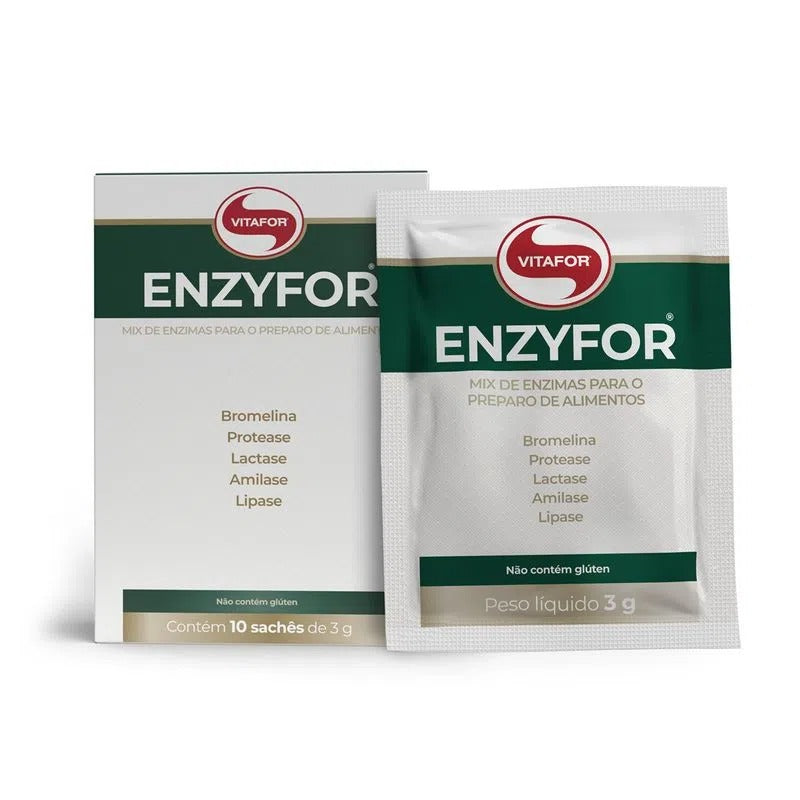 VITAFOR | Enzimas Digestivas Enzyfor (10 Sachês)