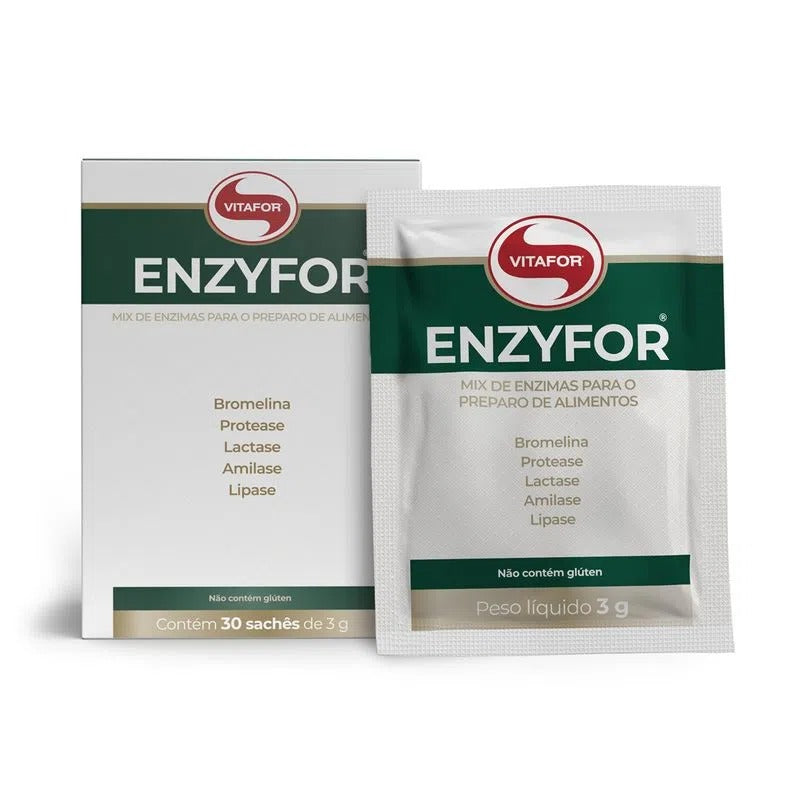 VITAFOR | Enzimas Digestivas Enzyfor (30 Sachês)