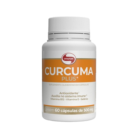 VITAFOR | Extrato de Cúrcuma Plus - Curcumina  (60 capsulas)