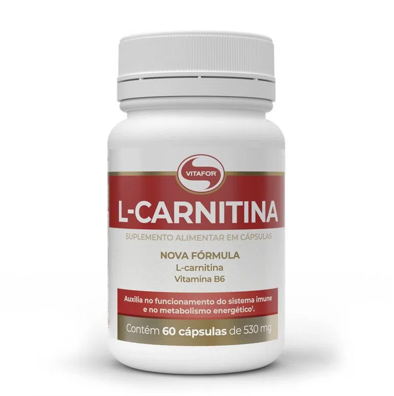 VITAFOR | L-Carnitina 530 mg (60 Cápsulas)