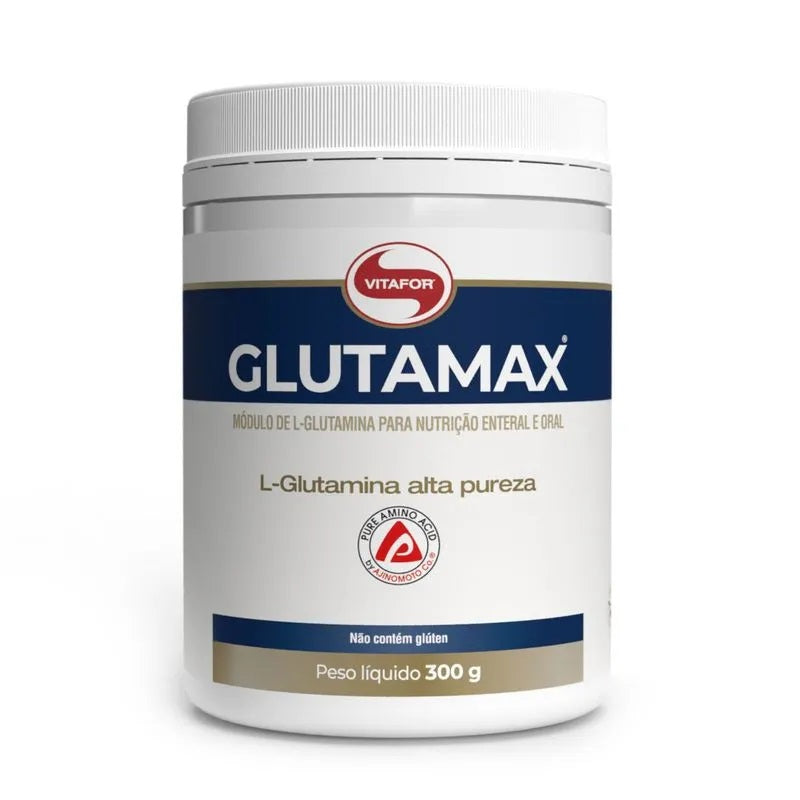 VITAFOR | L-Glutamina GLUTAMAX - Alta Pureza ( 300 gramas)