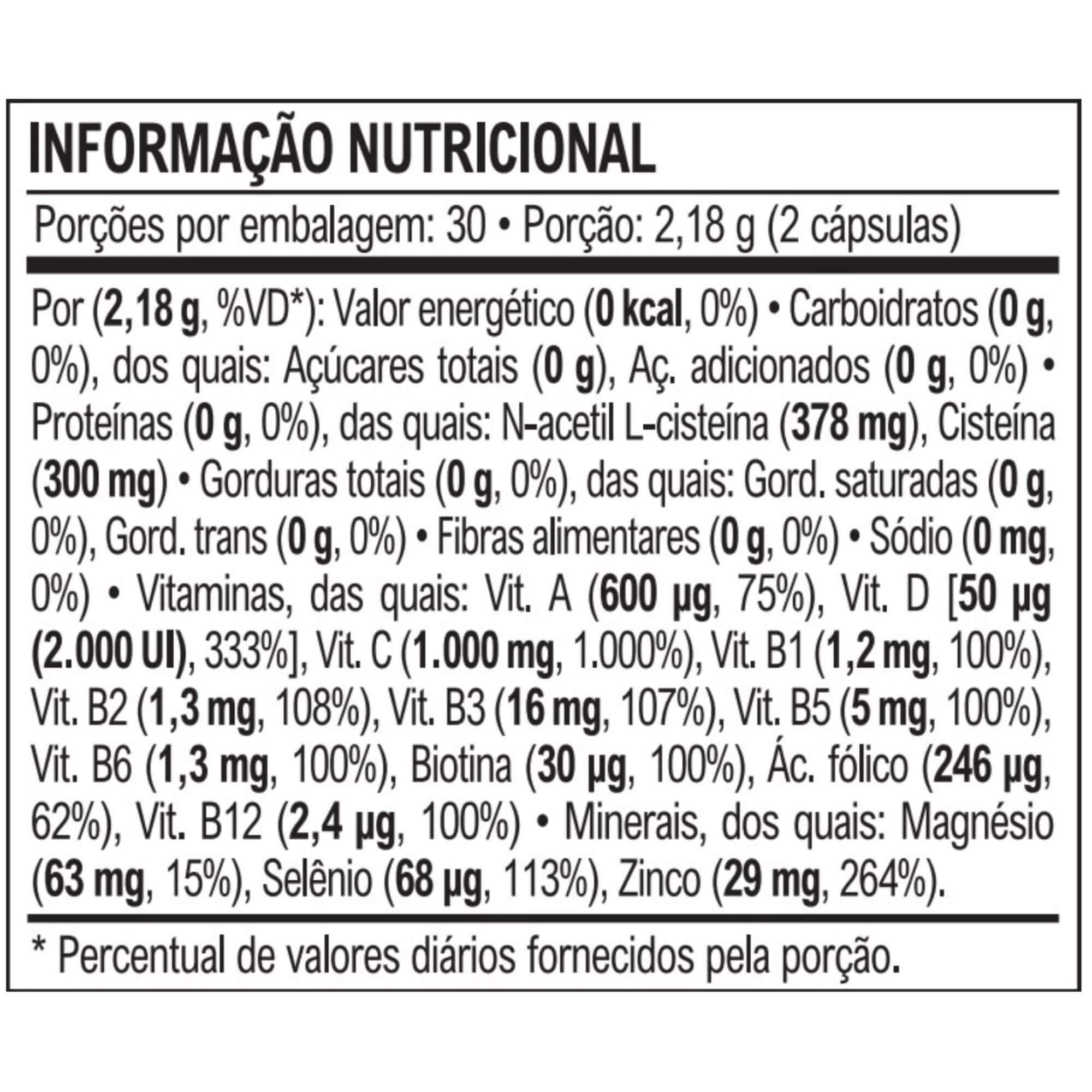 VITAFOR | Multivitamínico IMUNOMULT (60 cápsulas)