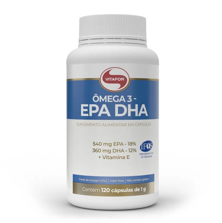 VITAFOR | Ômega 3 EPA DHA (120 Cápsulas)