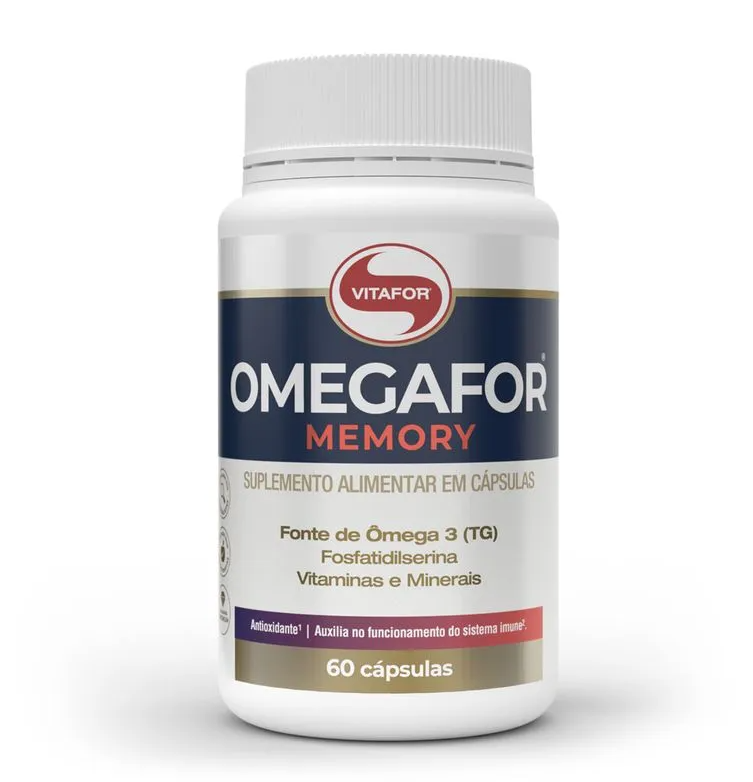 VITAFOR | Omegafor Memory - Saúde Cerebral (60 Cápsulas)