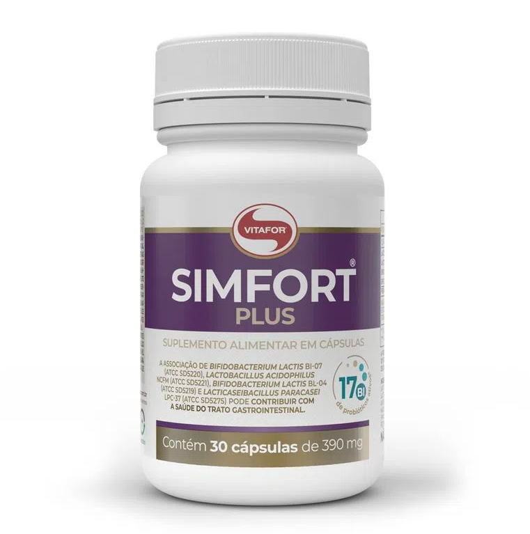 VITAFOR | Probiótico Simfort Plus (30 Cápsulas)