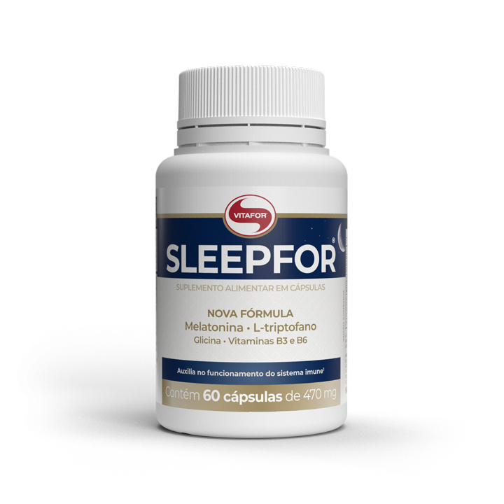 VITAFOR | Sleepfor com Melatonina (60 cápsulas)