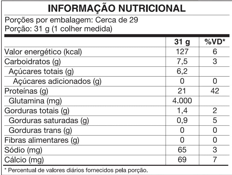 VITAFOR | Whey Protein Concentrado Sabor Baunilha Pouch (900 Gramas)