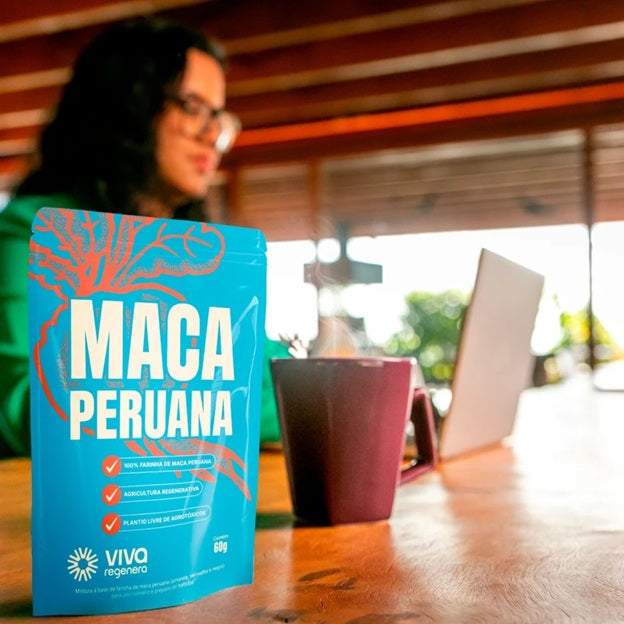 VIVA REGENERA | Maca Peruana Ativada Raízes de Poder (60 gramas)