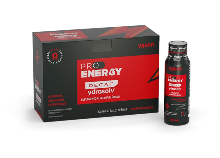 YOSEN | Shot Pré Treino Sem Cafeína Pro Energy (10 Unidades de 55 ml)
